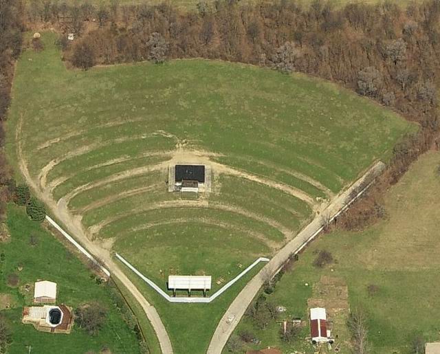 5 Mile Drive-In Theatre - Aerial